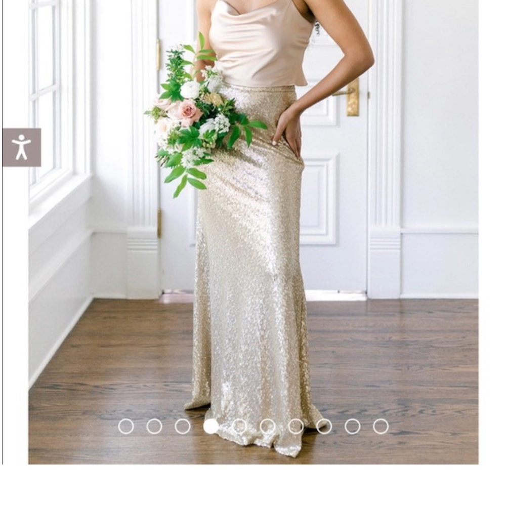 Revelry Mila Sequin Skirt